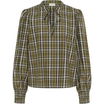 Langärmelige Bluse, Damen KAFFE Chris Vert 34 Femme Langärmelige Bluse, Damen KAFFE Chris Vert 34 Femme