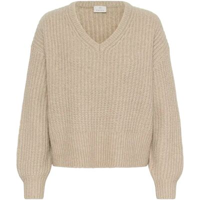 Pullover Damen KAFFE Lianne Gris 2XL Femme Pullover Damen KAFFE Lianne Gris 2XL Femme