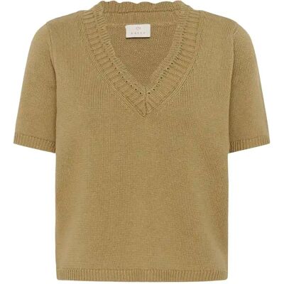 Pullover Damen KAFFE Liliana Knit Beige S Femme Pullover Damen KAFFE Liliana Knit Beige S Femme