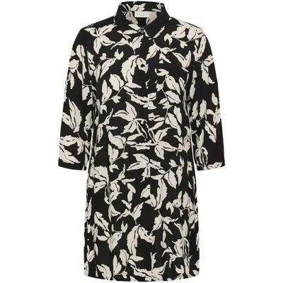 Hemdkleid Damen KAFFE Curve Hilda Noir 54 Femme Hemdkleid Damen KAFFE Curve Hilda Noir 54 Femme