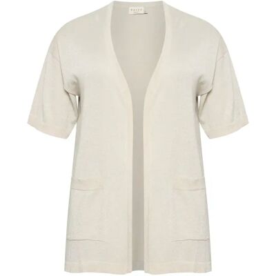 Strickjacke, Damen KAFFE Curve Regitta Beige S Femme Strickjacke, Damen KAFFE Curve Regitta Beige S Femme