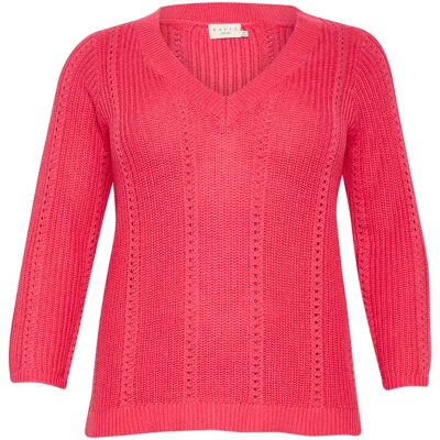 Pullover Damen KAFFE Curve Lorry Rouge S Femme Pullover Damen KAFFE Curve Lorry Rouge S Femme