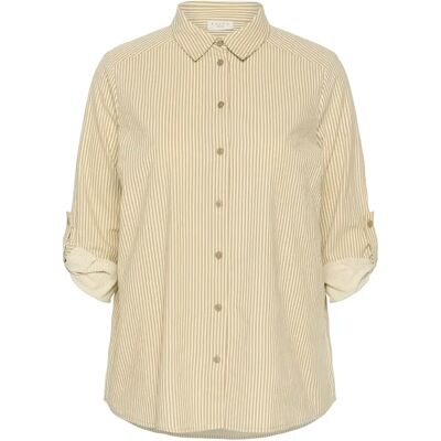 Damenbluse KAFFE Curve KCNana Beige 44 Femme Damenbluse KAFFE Curve KCNana Beige 44 Femme