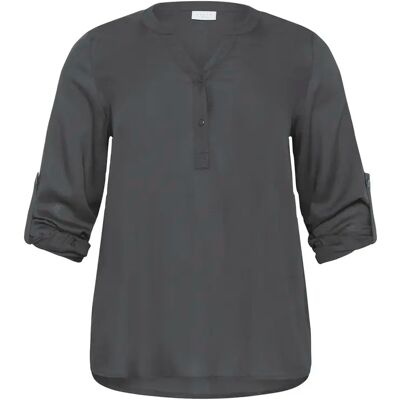 Langärmelige Bluse, Damen KAFFE Curve Sida Gris 54 Femme Langärmelige Bluse, Damen KAFFE Curve Sida Gris 54 Femme