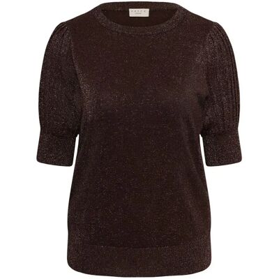 Pullover Damen KAFFE Curve Regitta Pleat Marron M Femme Pullover Damen KAFFE Curve Regitta Pleat Marron M Femme