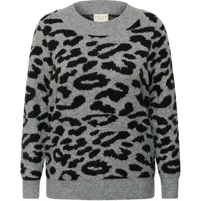 Pullover Damen KAFFE Curve Sandia Gris M Femme Pullover Damen KAFFE Curve Sandia Gris M Femme