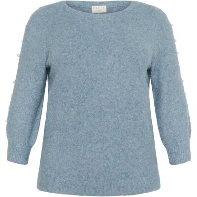 Pullover Damen KAFFE Curve Letty Bleu S Femme Pullover Damen KAFFE Curve Letty Bleu S Femme