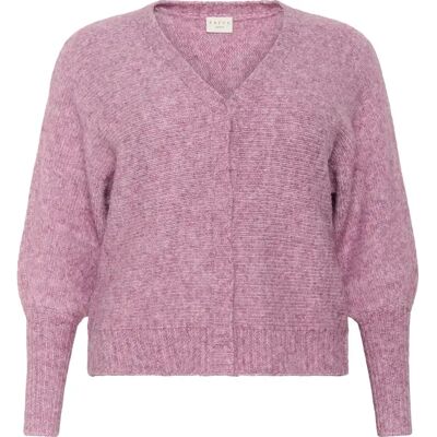 Strickjacke, Damen KAFFE Curve Luma Rose S Femme Strickjacke, Damen KAFFE Curve Luma Rose S Femme