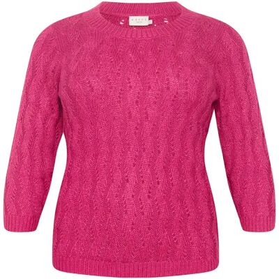 Pullover Damen KAFFE Curve Lana Rose M Femme Pullover Damen KAFFE Curve Lana Rose M Femme