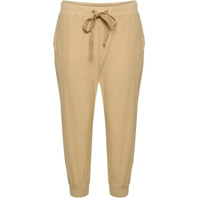 KAFFE Naya Capri Cropped Tapered Joggers KAFFE Naya Capri Cropped Tapered Joggers