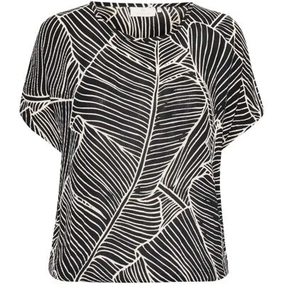 Damenbluse mit Druck KAFFE Amber Noir 34 Femme Damenbluse mit Druck KAFFE Amber Noir 34 Femme