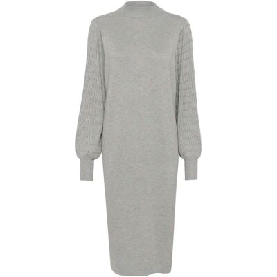 Pulloverkleid Damen KAFFE Nanna Gris M Femme Pulloverkleid Damen KAFFE Nanna Gris M Femme