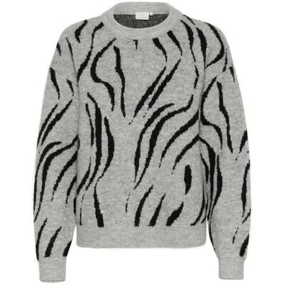Strickpullover, Damen KAFFE Billie Gris 2XL Femme Strickpullover, Damen KAFFE Billie Gris 2XL Femme