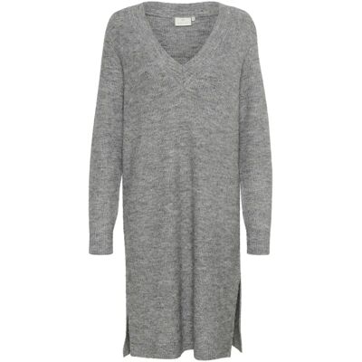 Strickkleid, Damen KAFFE Juno Gris M Femme Strickkleid, Damen KAFFE Juno Gris M Femme