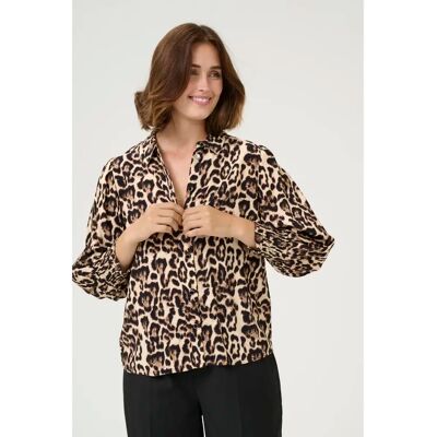 Damenbluse KAFFE Pedra Marron 38 Femme Damenbluse KAFFE Pedra Marron 38 Femme