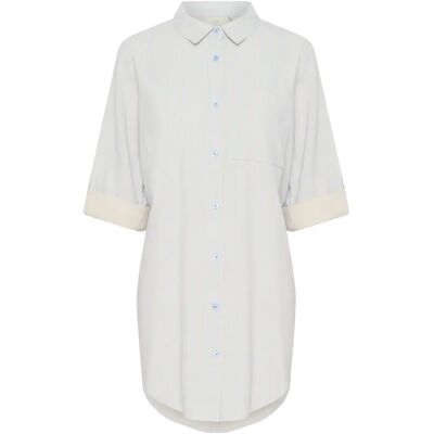 Langes Damenhemd KAFFE Naya Blanc 44 Femme Langes Damenhemd KAFFE Naya Blanc 44 Femme