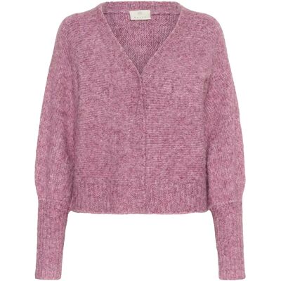 Strickjacke, Damen KAFFE Cuba Violet S Femme Strickjacke, Damen KAFFE Cuba Violet S Femme