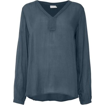Langärmelige Bluse, Frau KAFFE Amber Bleu 40 Femme Langärmelige Bluse, Frau KAFFE Amber Bleu 40 Femme
