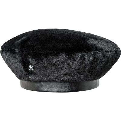 Kunstpelz Barett Frau Kangol Noir L/XL Femme Kunstpelz Barett Frau Kangol Noir L/XL Femme