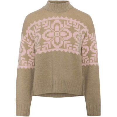 Pullover Damen Kari Traa Disa Beige M Femme Pullover Damen Kari Traa Disa Beige M Femme