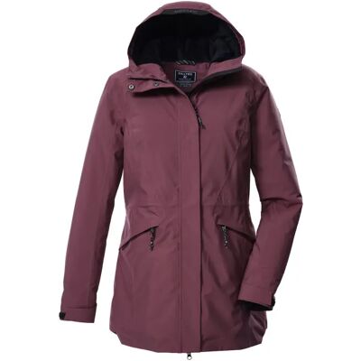 Regenjacke mit Kapuze für Damen Killtec Kow 19 Violet 46 Femme Regenjacke mit Kapuze für Damen Killtec Kow 19 Violet 46 Femme