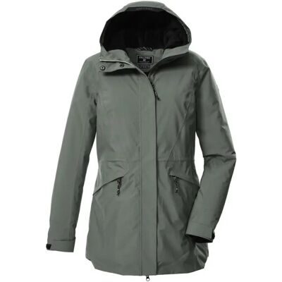 Regenjacke mit Kapuze für Damen Killtec Kow 19 Vert 36 Femme Regenjacke mit Kapuze für Damen Killtec Kow 19 Vert 36 Femme