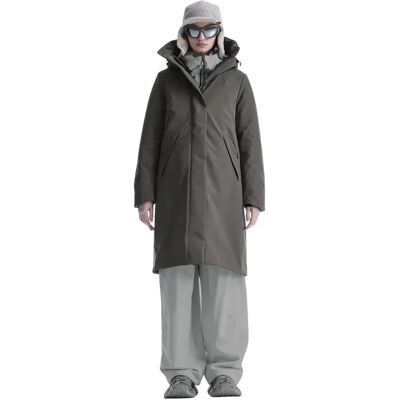 Parka Damen Krakatau Gaia Technical Marron L Femme Parka Damen Krakatau Gaia Technical Marron L Femme