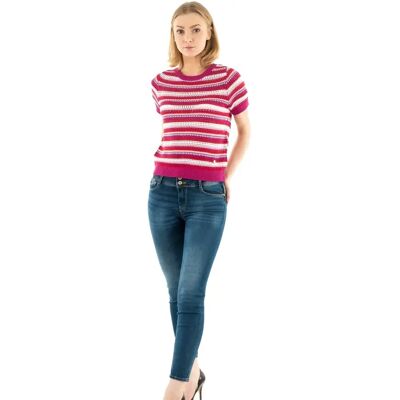 Pullover Frau La Petite Étoile Monet Rose S Femme Pullover Frau La Petite Étoile Monet Rose S Femme