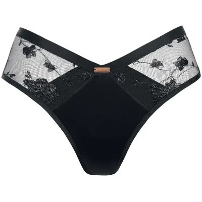 Damen-Höschen mit hohem Beinausschnitt Lisca Passion Noir 42 Femme Damen-Höschen mit hohem Beinausschnitt Lisca Passion Noir 42 Femme