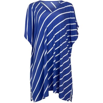 Strandkaftan für Damen Lisca Rhodes Bleu M/L Femme Strandkaftan für Damen Lisca Rhodes Bleu M/L Femme