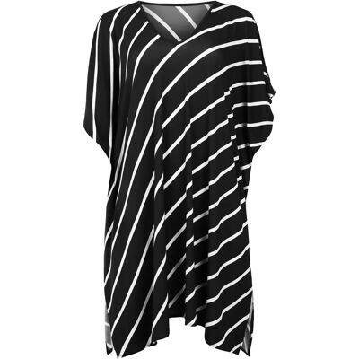 Strandkaftan für Damen Lisca Rhodes Noir XL/2XL Femme Strandkaftan für Damen Lisca Rhodes Noir XL/2XL Femme