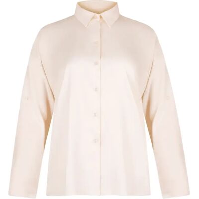 Damen Schlafanzughemd mit langen Ärmeln Lisca Paris Blanc 40 Femme Damen Schlafanzughemd mit langen Ärmeln Lisca Paris Blanc 40 Femme