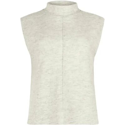 Ärmelloser Pullover mit Stehkragen Damen Lisca Rosie Blanc 40 Femme Ärmelloser Pullover mit Stehkragen Damen Lisca Rosie Blanc 40 Femme