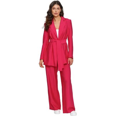Damenanzugset mit Blazer und Hose Makadamia Rose 36 Femme Damenanzugset mit Blazer und Hose Makadamia Rose 36 Femme