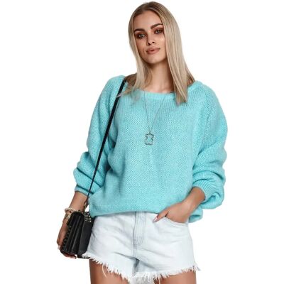 Pullover Damen Makadamia Bleu TU Femme Pullover Damen Makadamia Bleu TU Femme