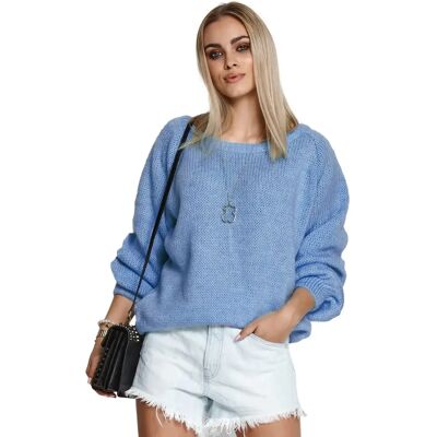Pullover Damen Makadamia Bleu TU Femme Pullover Damen Makadamia Bleu TU Femme