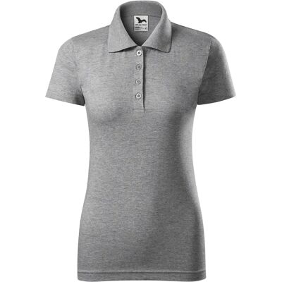 Polo-Shirt Damen Malfini Single J. 223 Gris 2XL Femme Polo-Shirt Damen Malfini Single J. 223 Gris 2XL Femme