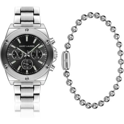 Frauen Geschenkbox Uhr Marc Lauder Mykonos Gris 22x22 mm Femme Frauen Geschenkbox Uhr Marc Lauder Mykonos Gris 22x22 mm Femme