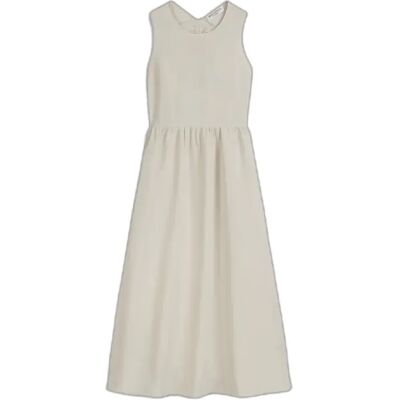 Kleid Rundhalsausschnitt Damen Marc O'Polo Beige 40 Femme Kleid Rundhalsausschnitt Damen Marc O'Polo Beige 40 Femme