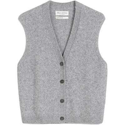 Ärmellose Damenstrickjacke Marc O'Polo Gris M Femme Ärmellose Damenstrickjacke Marc O'Polo Gris M Femme