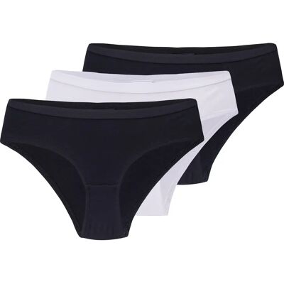 Höschen für Damen Martes Essentials Shelly (x3) Noir S Femme Höschen für Damen Martes Essentials Shelly (x3) Noir S Femme