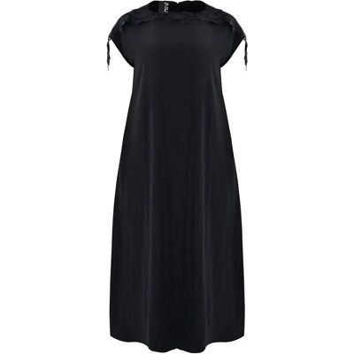 Maxikleid Damen Mat Fashion Noir S/M Femme Maxikleid Damen Mat Fashion Noir S/M Femme