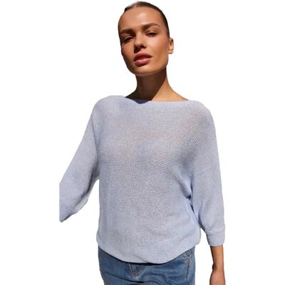 Pullover Damen Moodo Bleu XS Femme Pullover Damen Moodo Bleu XS Femme