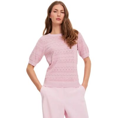Pullover Damen Moodo L-SW-4912 Rose S Femme Pullover Damen Moodo L-SW-4912 Rose S Femme
