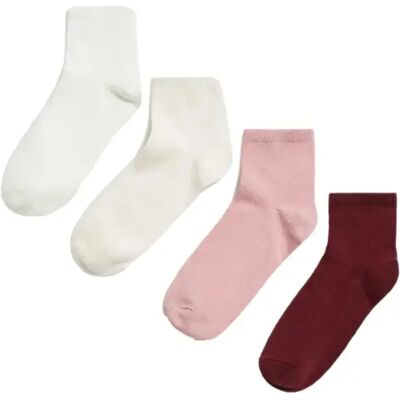 Socken für Damen Moodo Z-SK-4802 (x4) Blanc 37/40 Femme Socken für Damen Moodo Z-SK-4802 (x4) Blanc 37/40 Femme