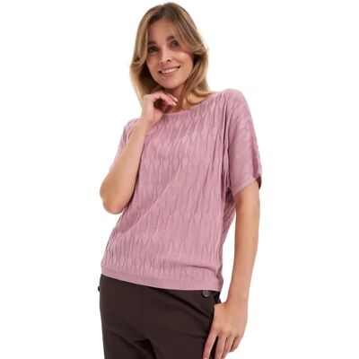 Pullover Damen Moodo Z-SW-4803 Rose S Femme Pullover Damen Moodo Z-SW-4803 Rose S Femme