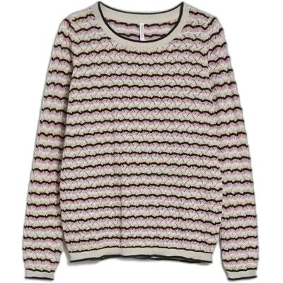 Pullover Damen Moodo Z-SW-4806 Beige M Femme Pullover Damen Moodo Z-SW-4806 Beige M Femme