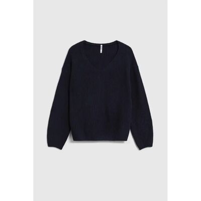 Pullover Damen Moodo Z-SW-4861 Bleu XS Femme Pullover Damen Moodo Z-SW-4861 Bleu XS Femme