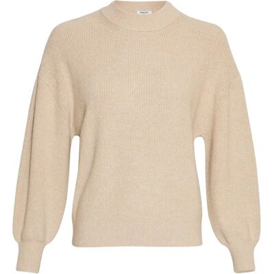 Pullover Frau Moss Copenhagen Acentia Rachelle Beige M/L Femme Pullover Frau Moss Copenhagen Acentia Rachelle Beige M/L Femme
