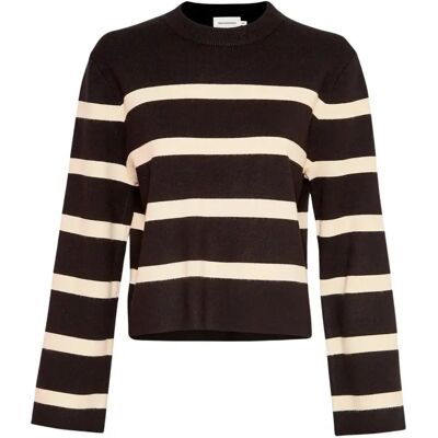 Pullover Frau Moss Copenhagen Ginnette East STP Noir XS/S Femme Pullover Frau Moss Copenhagen Ginnette East STP Noir XS/S Femme